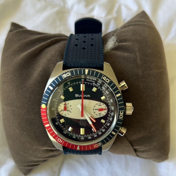 Bulova Mens Archive series Surfboard Chronograph Watch - Picture 5 of 12